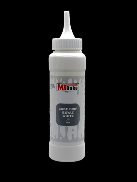 MYBake Cake Drip Beyaz 250 GR ürün görseli 1