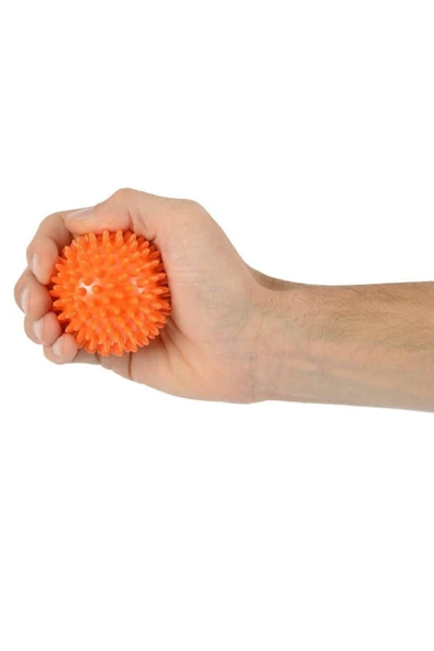 Dikenli El Egzersiz Masaj Duyu Stres Topu 6cm ürün görseli 1