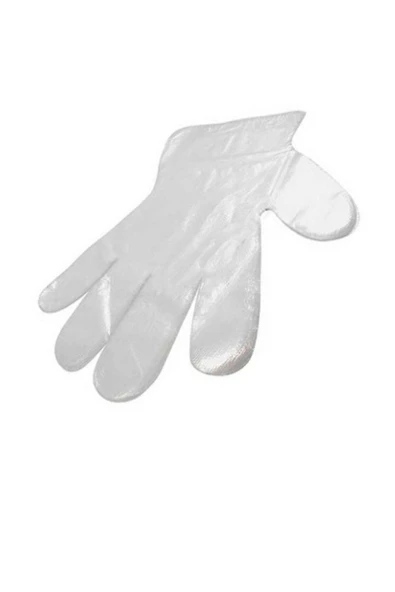 Hdpe Şeffaf (POŞET) Eldiven 100'lü X 10 Pakette 1000 Adet ürün görseli 1