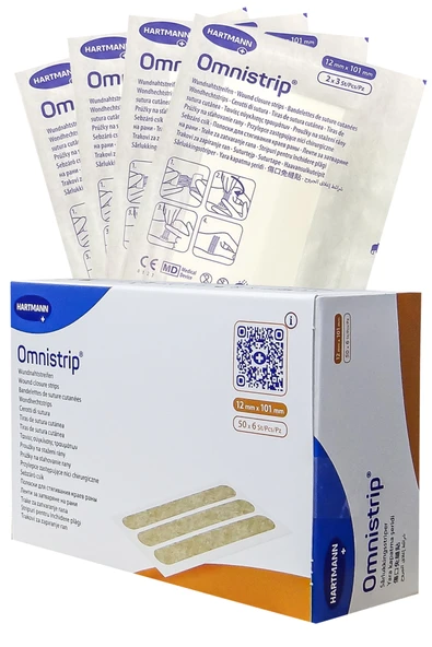 Omnistrip Steri Strip Dikiş Bandı 12x101mm - 50 Adet (1 Kutu) ürün görseli 1