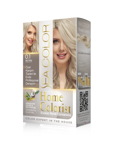 Home Colorist Set Boya 0.1 İnci Tozu ürün görseli 1