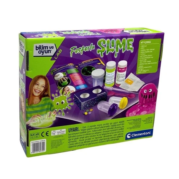 Clementoni Fosforlu Slime Seti - Resim 2