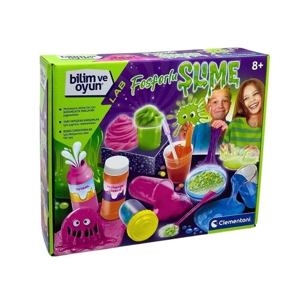 Clementoni Fosforlu Slime Seti ürün görseli 1
