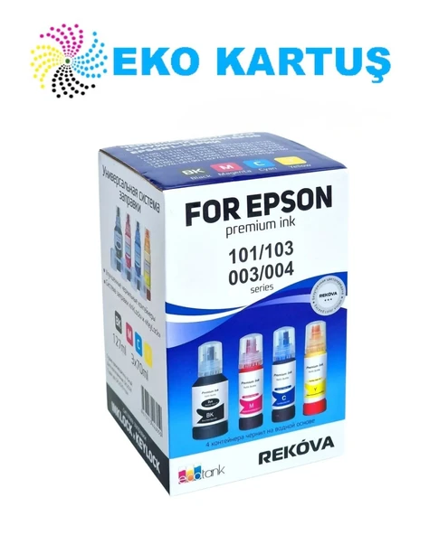 Epson 101, 103, 003, 004 Serisi Yazıcılar İçin Mürekkep 84348621 ürün görseli 1