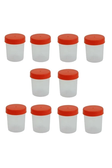 İdrar Bardağı (Numune Kabı) Steril 100 ml 40 Adet ürün görseli 1