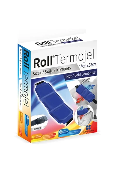 Termojel Sıcak Soğuk Kompres Jel 14X33 Cm Kumaş Kaplı ürün görseli 1