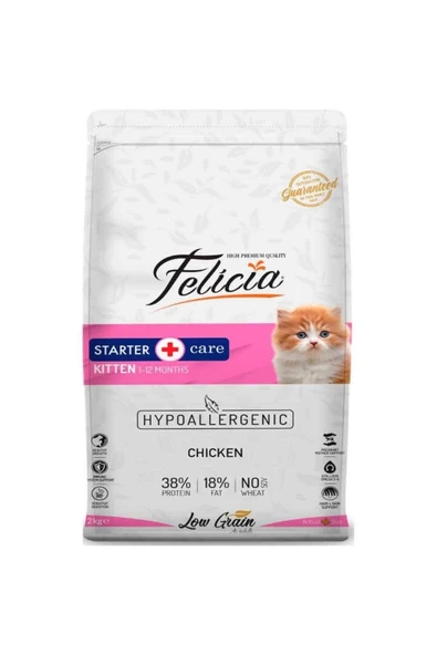 FELİCİA Az Tahıllı 2 Kg Yavru Tavuklu Hypoallergenic ürün görseli 1
