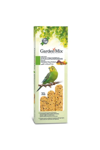 GARDENMİX Platin Ballı Meyveli 3'lü Kraker ürün görseli 1