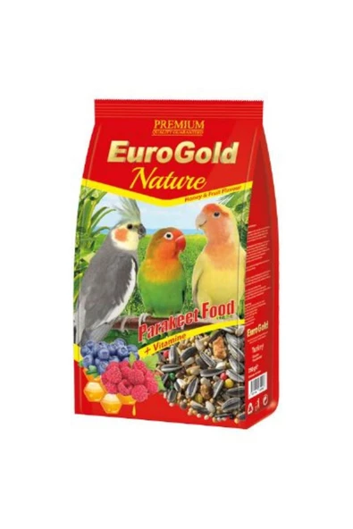 EUROGOLD Paraket Cennet Sultan Papağanı Yemi 750gr ürün görseli 1