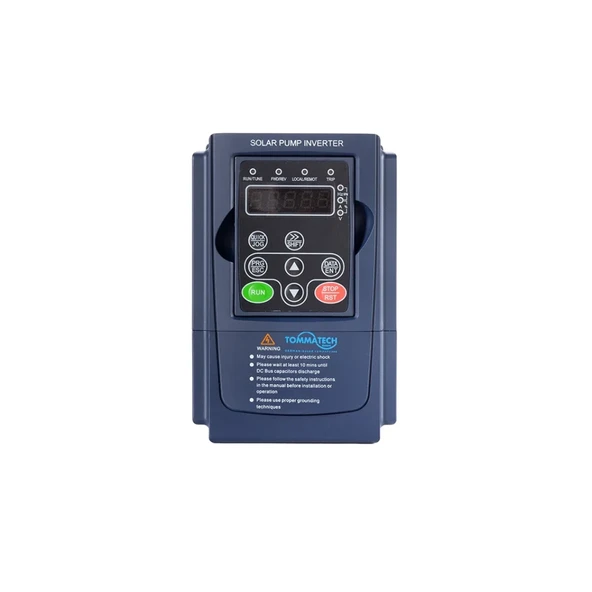 TommaTech 2,2 kW 450VDC 1 Faz/220VAC Sulama Pompası İnverteri ürün görseli 1