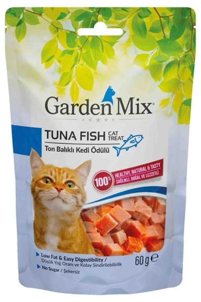 GARDENMİX Garden Mix Tuna Fish Ton Balıklı Kedi Ödülü 60 Gr ürün görseli 1