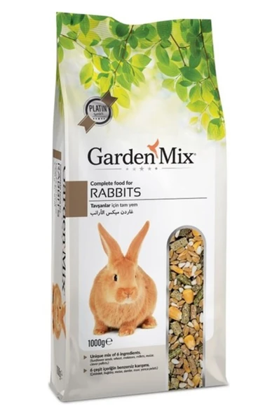 GARDENMİX Garden Mix Platin Tavşan Yemi 1Kg ürün görseli 1