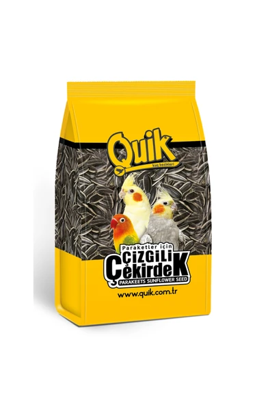 QUİK Çizgili Paraket Çekirdeği 500 gr ürün görseli 1