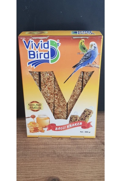 VİVİD Muhabbet Kuşları Için Ballı Kraker 10'lu ürün görseli 1