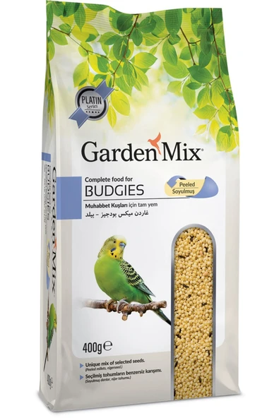 GARDENMİX PLATİN MUHABBET YEMİ SOYULMUŞ 400g Skt: 07/2027 ürün görseli 1