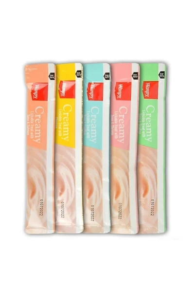 WANPY Creamy Cat Treat Karışık Krema Sıvı Kedi Ödül Maması 14 gr X 10 Adet ürün görseli 1