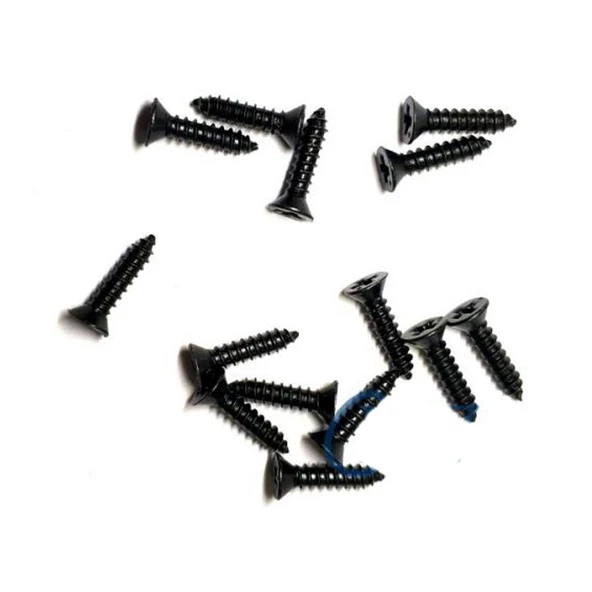 Klips, Menteşe, Ayak, Ağaç, Sunta Vidası 2,2x7,5mm - Siyah 1000 Adet TG-1395 340186 ürün görseli 1