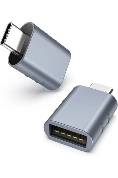 USB-C to USB 3.0 Adaptör 2’li Set – Kompakt Mavi Dönüştürücü Yüksek Performanslı Pratik Seti ürün görseli 1