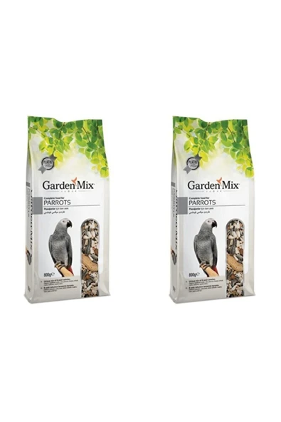 GARDENMİX Garden Mix Platin Parrots Papağan Yemi 800g (2adet) ürün görseli 1