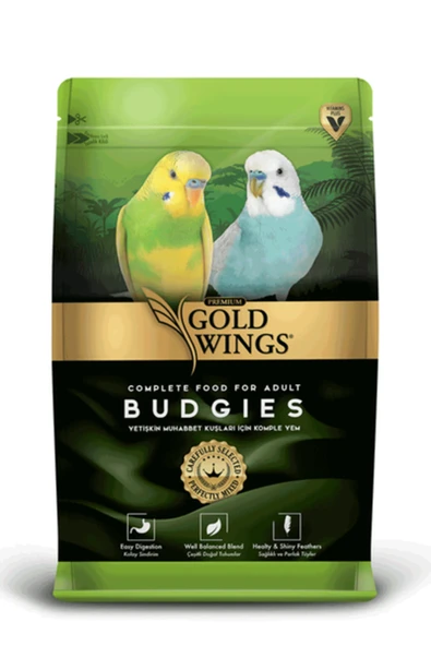 GOLD WİNGS Premium Muhabbet Kuşu Yemi 1 Kg. ürün görseli 1