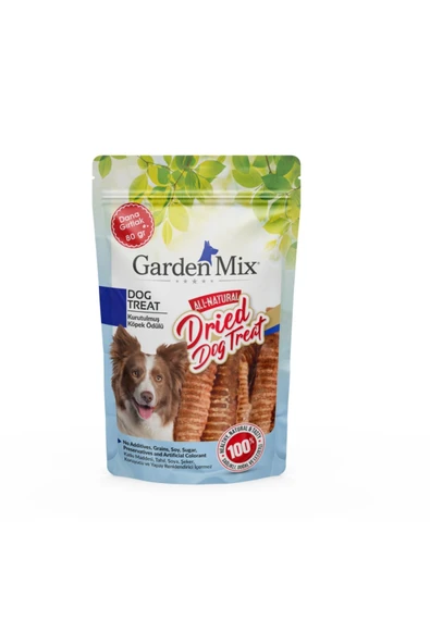 GARDENMİX Garden Mix Kurutulmuş Dana Gırtlak 80 Gr ürün görseli 1