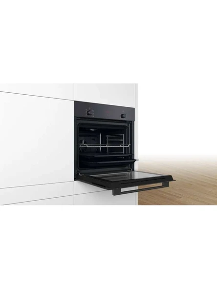 Bosch HBF512BB1T Siyah Ankastre Fırın - Resim 3