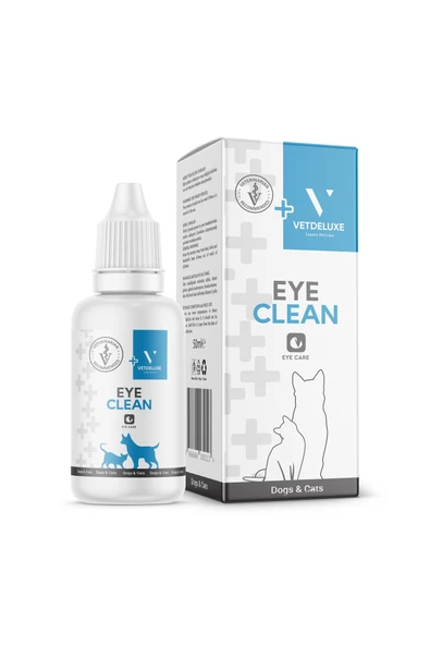 VETDELUXE  Köpek Gözyaşı Lekesi Ve Göz Çevresi Temizleme Solüsyonu 50 ml ürün görseli 1
