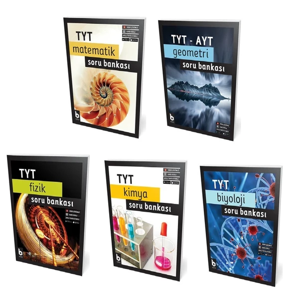 Basamak Yayınları TYT AYT Sayısal Soru Bankası Seti (5 Kitap) ürün görseli 1