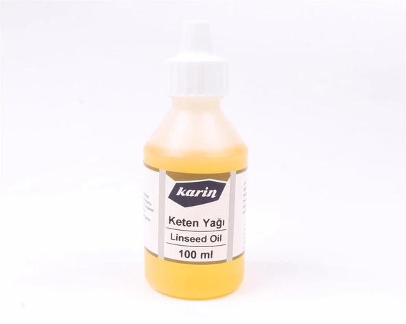 Kenz Keten Yağı (Resim Yağı) 100 ml  Şişe ürün görseli 1