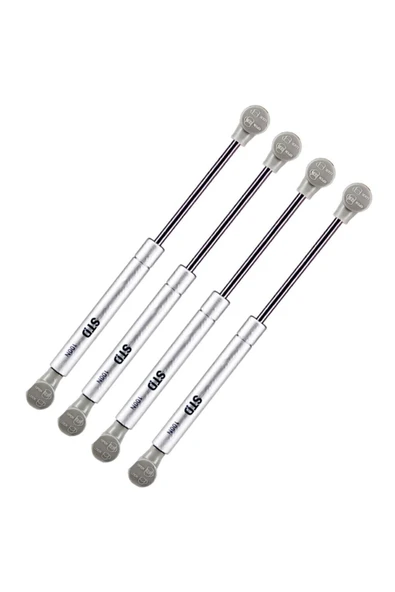Std Sessiz Dolap Amortisörü 27 cm 100N Ağır Hizmet Gazlı Piston (4 Adet) ürün görseli 1