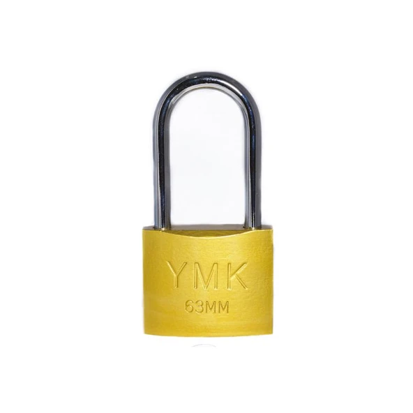 Eko Sarı Boyalı Uzun Kancalı Asma Kilit 63mm TG-1395 340497 ürün görseli 1