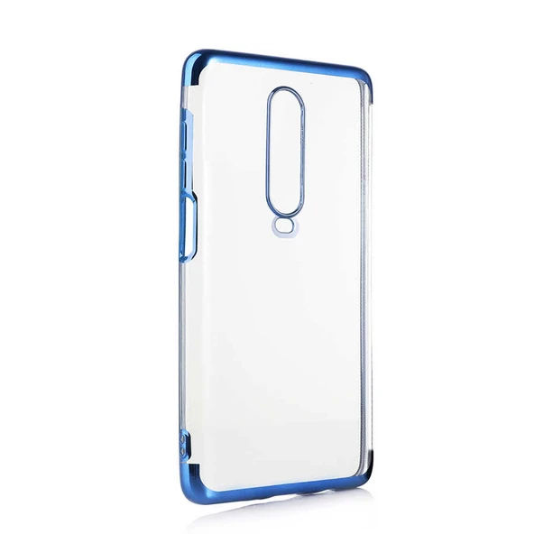 Redmi K30 / Poco X2 Kılıf İnce Köşeleri Renkli Şeffaf Silikon ürün görseli 1