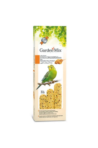 Gardenmix Platin 3'lü Ballı Kuş Krakeri ürün görseli 1