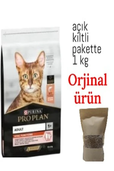 Purina Pro Plan Somonlu Yetişkin Kedi Maması 1kg ürün görseli 1