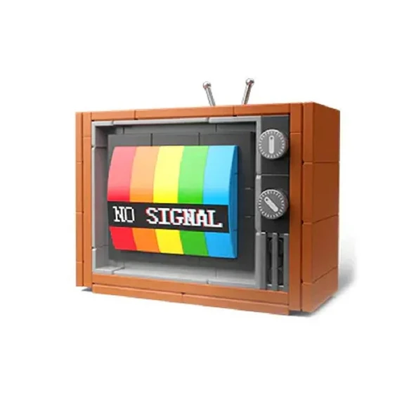 1970 Model Televizyon Parçalı Lego 8399 - Resim 2