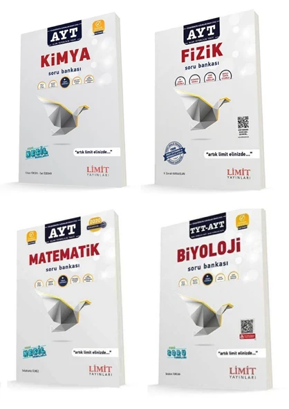 Limit Yayınları AYT Sayısal Soru Bankası Seti (4 Kitap) ürün görseli 1