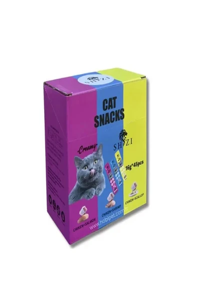 Shizi Creamy Krema Kedi Ödülü 45x16gr ürün görseli 1