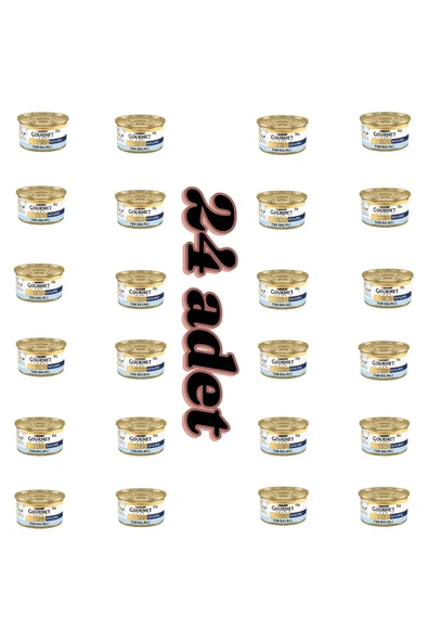 Gourmet Gold Kıyılmış Ton Balıklı Kedi Konservesi 85grX24 Adet ürün görseli 1