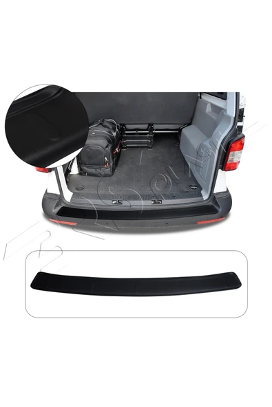 BRSPLAST Volkswagen Transporter T5 Uyumlu 2003-2015 Abs Geniş Arka Tampon Üstü Koruma ürün görseli 1