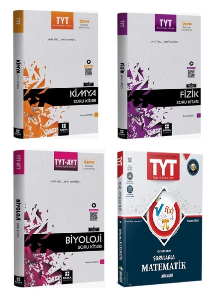 Başka  TYT Sayısal Soru Bankası Seti (4 Kitap) ürün görseli 1