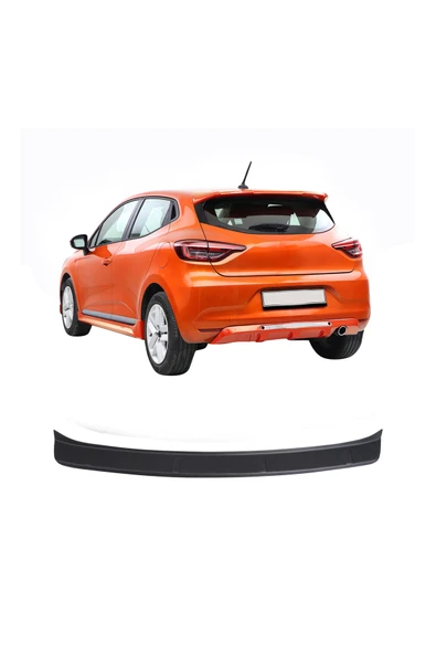 BRSPLAST Renault Clio 5 Uyumlu 2020 Ve Üzeri Geniş Model Abs Arka Tampon Üstü Koruma ürün görseli 1