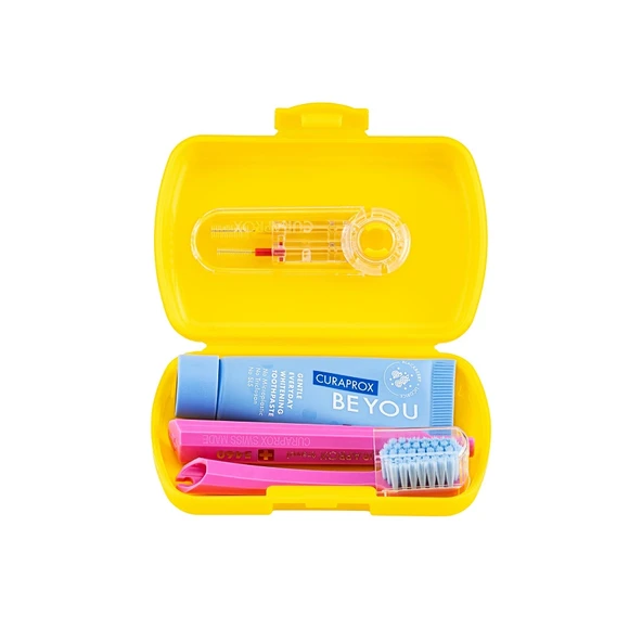 Curaprox Be You Travel Set Sarı ürün görseli 1