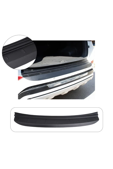 BRSPLAST Hyundai Tucson Uyumlu 2016-2018 Geniş Model Abs Arka Tampon Üstü Koruma ürün görseli 1