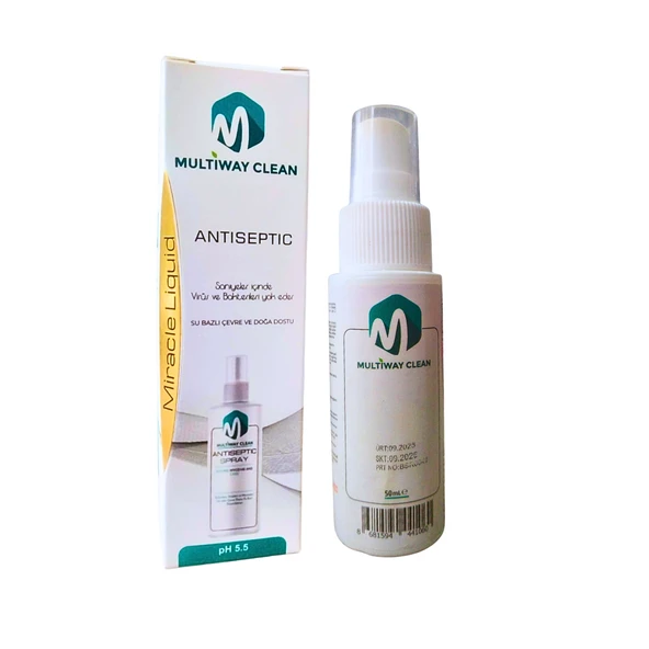 Multiway Clean Antiseptik Sprey 50ml 1 Adet ürün görseli 1