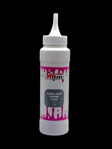 MYBake Cake Drip Pembe 250 GR ürün görseli 1