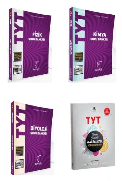 Başka ve Karekök Yayınları TYT Sayısal Soru Bankası Seti (4 Kitap) ürün görseli 1