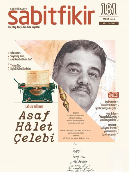 Sabitfikir Dergi 181.Sayı Mart 2026 ürün görseli 1