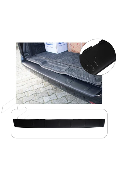 BRSPLAST Mercedes Vito W447 Uyumlu Abs Geniş Arka Tampon Üstü Koruma ürün görseli 1