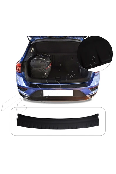BRSPLAST Nissan X-Trail Uyumlu 2017-2021 Abs Geniş Arka Tampon Üstü Koruma ürün görseli 1