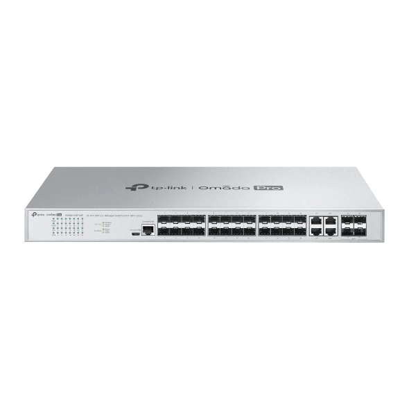 Omada Pro S5500-24F4XF 24 Port 10-100-1000 Mbps Yönetilebilir Switch 4 Port SFP ürün görseli 1